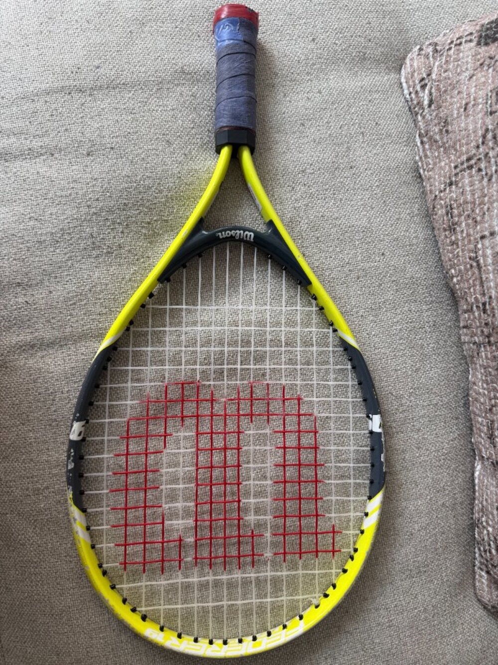 Junior Wilson tennis racket for 5 to 6 year old